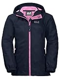 Jack Wolfskin Kinder G ICELAND 3IN1 JKT wasserdichte Doppeljacke, Midnight Blue, 116
