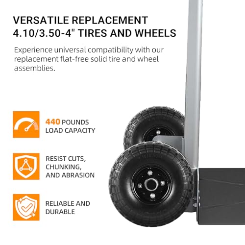 AR-PRO 4.10/3.50-4 Flat-Free Wheel