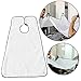 Produktbild Professionell Beard Apron Haarfänger für Bartgestaltung Bib,Wasserdichter mit tragebar Beutel Saugnapf FixiertBartschürze Bart Schürze Barttuch Rasiertuch Bart Schürze Sammeltuch Bart Lätzchen (Weiß)