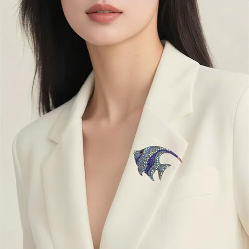 Image of Brooch Pins For Women Fashion Elegant Brooches Lapel Badges Coat Sweater Scarves Shawl Dress Accessory Wedding Party Prom Jewelry