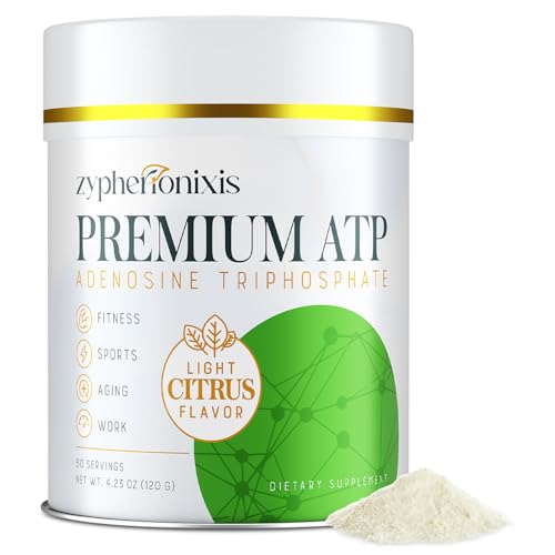 Zypherionixis ATP Supplement Powder – Mitochondrial Support with D-Ribose, Creatine, HMB & B