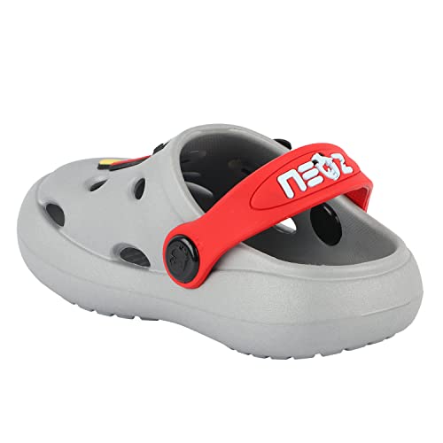Image of NEOZ Casual Slingback Clogs for Kids with Soft Sole | Slip-On Breathable, Lightweight | Comfortable & Durable | Stylish Indoor & Outdoor Sandals Clogs for Kids