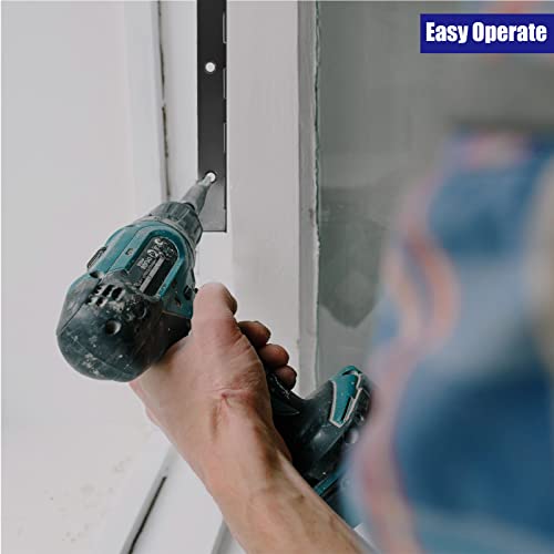 6 Pcs Piano Hinge For Cabinet, Xhmaxe 8 Inch Stainless Steel Continuous Folding Hinges For Doors, Cabinets, Window - Black #TOP5