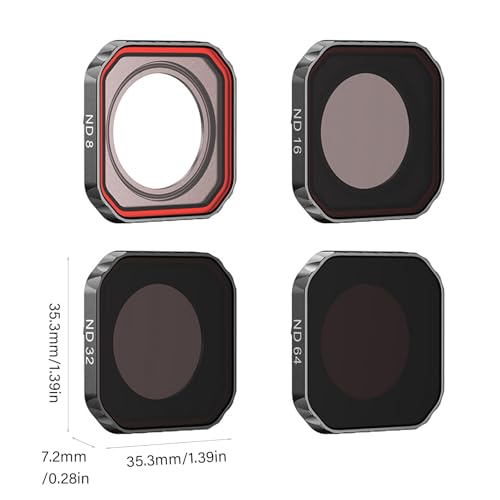 Filtre d'objectif multi-densité ND8-ND64 compatible AcePro2 accessoire étanche anti-rayures