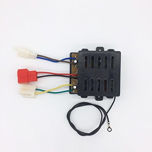 LN 6V Control Box Receiver Match 27mhz Remote Control, Motherboard Accessories Children Electric Ride On Car Kids Ride On Toys Replacement Parts
