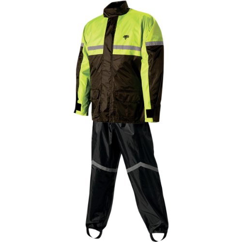 Nelson-Rigg SR-6000 Stormrider Two-Piece Rainsuit - Medium/Hi-Visibility Yellow