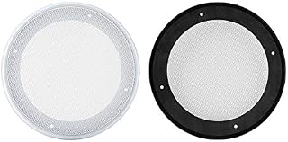 Mugast 2PCS Speaker Grille, Audio Speaker Cover for home speakers, ceilings, car audio systems, etc, Anti-collision, 6.5in, 8in (Optional)(6.5in)