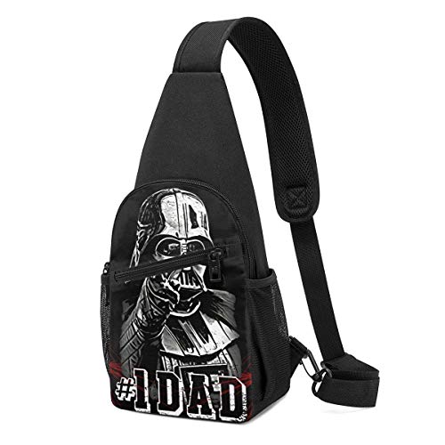 JONINOT The Last Jedi Crossbody Sling Bags Mochila Mochila Bolso de hombro Mochila de día Bolso de pecho Senderismo