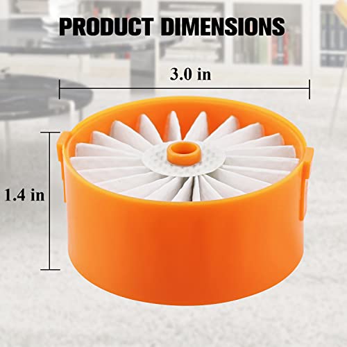 Image of Filter Replacement for Black & Decker Powerseries Extreme Cordless Stick Vacuum Cleaner Fit for BSVF1 BSV2020 BSV2020G and BSV2020P. Replace Part # N665227, 6 * BSV2020G Filters By Improvedhand