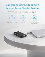 Anker Powerbank, 20000mAh 87W Max, integriertes USB-C Kabel – Ansicht 6