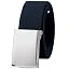 1pk Silver Buckle - Navy