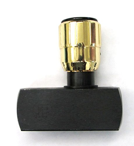 VA F400S - Dynamic JP-FC-1/4 NPT Flow Control Valve - 1/4'' Female Pipe - 5,000 PSI Max - Alternate Part Number: Parker F400S