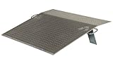 Vestil E-3030 Aluminum Economizer Dock Plate Usable 30 In. x 30 In. 3/8 In. Plate Thickness 2300 Lb. Capacity