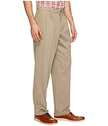 Dockers mens Easy Khaki D3 Classic Fit Pleated Pants3
