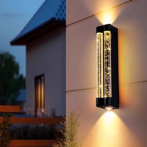 Lampe murale moderne en aluminium 40cm pour illuminer votre terrasse