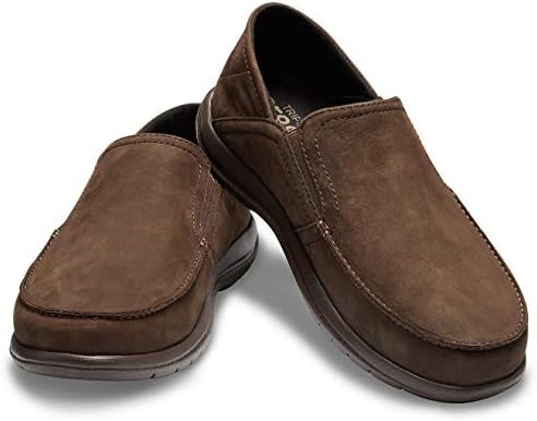 Crocs men's santa cruz convertible slip on loafer casual shoes Outlet