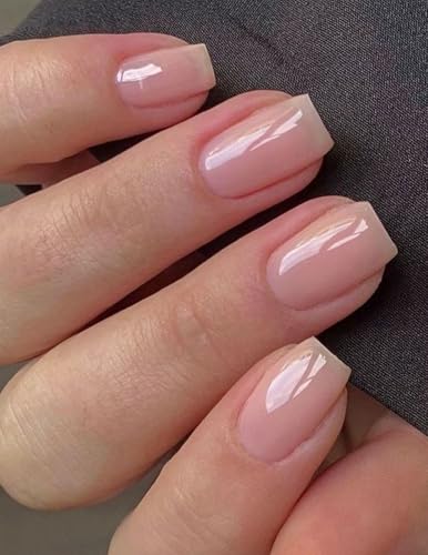 JMEOWIO Semi Cured Gel Nail Strips Transparent Gel Nail Stickers Nails Art Design Decoration Accessories