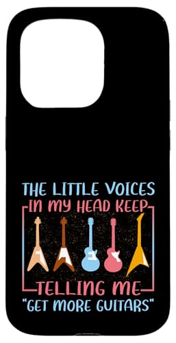 �~���[�W�V�����̃��[���A Little Voices Tell Me Get More Guitars �X�}�z�P�[�X iPhone 15 Pro �p