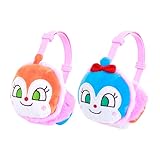 ジェイズプランニング キッズ 子供 もこもこ キャラクター 耳当て イヤーマフラー 防寒 レシーバー ドキンちゃん×コキンちゃん ASRV052