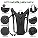 Xoeryoy Hydration Backpack with 3L Water Bladder, Detachable Hydration Pack with Sealing Straw, Water Bladder Backpack with Adjustable Strap for Hiking Cycling Running