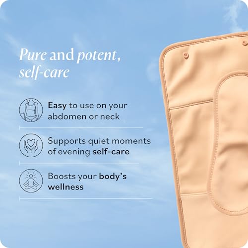 Image of Sky Organics 8 oz Castor Oil w /Wraps | Reusable Organic Castor Oil Pack to Boost Body's Wellness, Encourage Rest & Relaxation | Adjustable Elastic Straps Cotton Durable Easy to Use