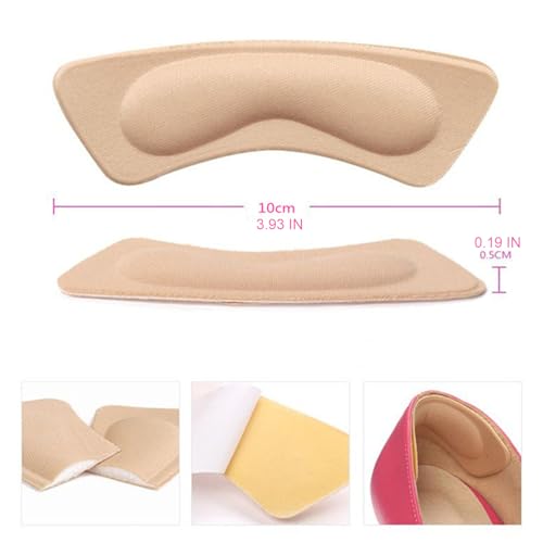 12 pares de protectores para talones para calzado de mujer miniatura 3