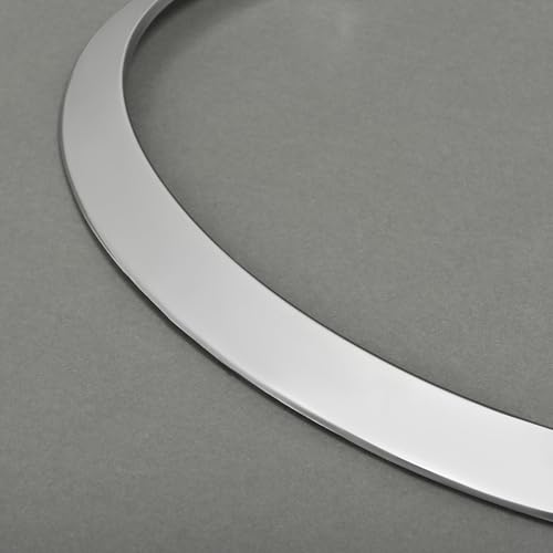 HECASA Pair Headlight Bezels Compatible with 2014-2024 Mini Cooper S F55 F56 F57 Models Replacement for 51137300631 51137300632 Headlamp Trim Driver & Passenger Side Plastic(ABS) Chrome by HECASA - Image 6