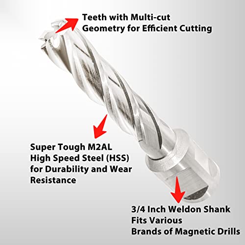 S&F Stead & Fast ZXT-HAZ-018 Annular Cutter 1/2 Inch Diameter X Depth Of Cut 2" thumb #1
