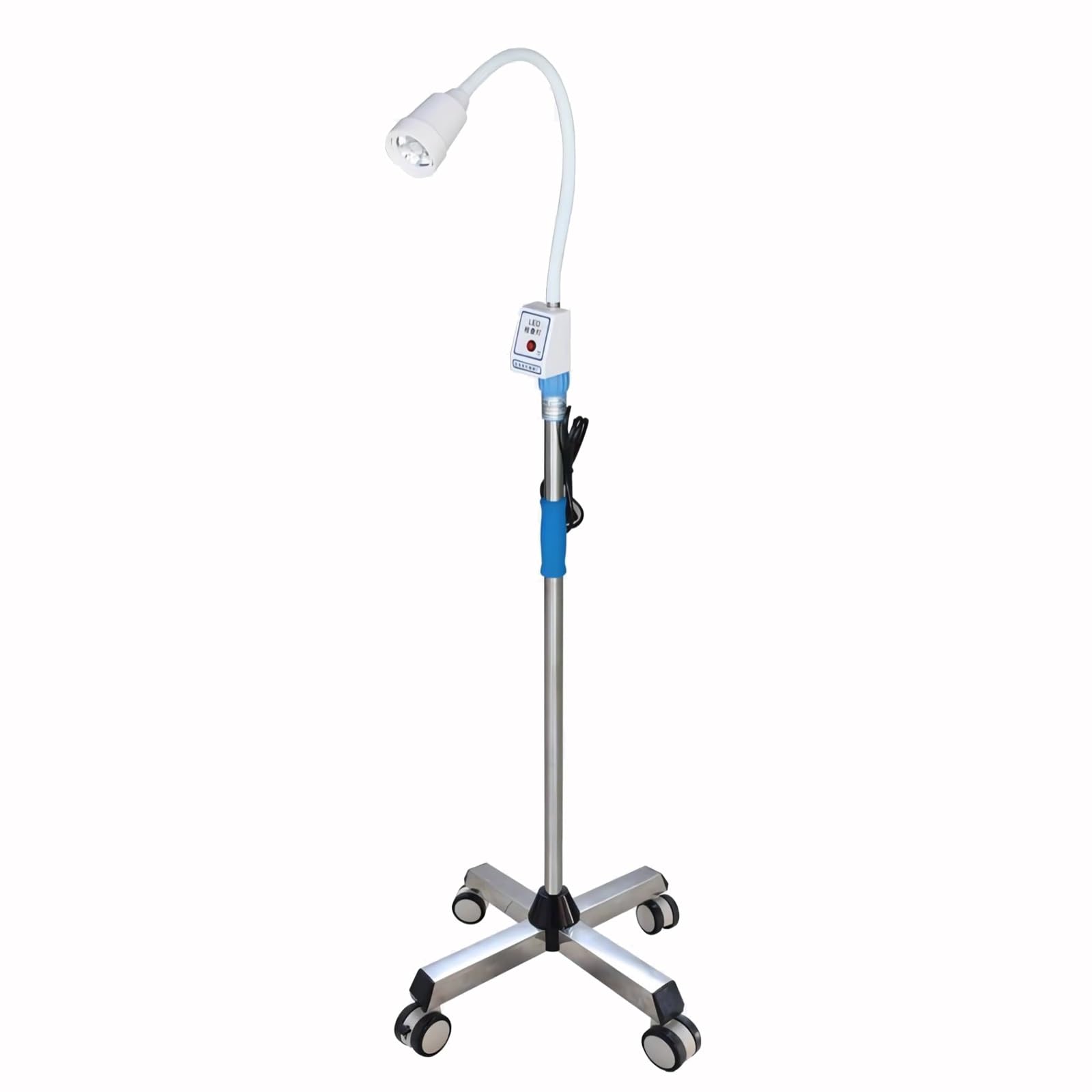 Lampada per Visita Medica a LED, Lampada Chirurgica, Lampada Mobile per Visita Medica con Lampada a Collo D'Oca Flessibile