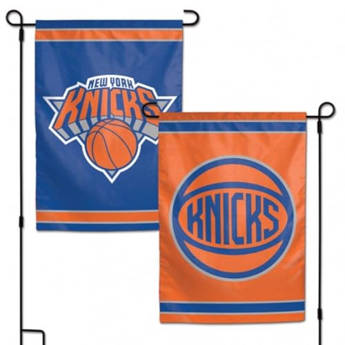 NBA New York Knicks Flag12x18 Garden Style 2 Sided Flag Team Colors One Size