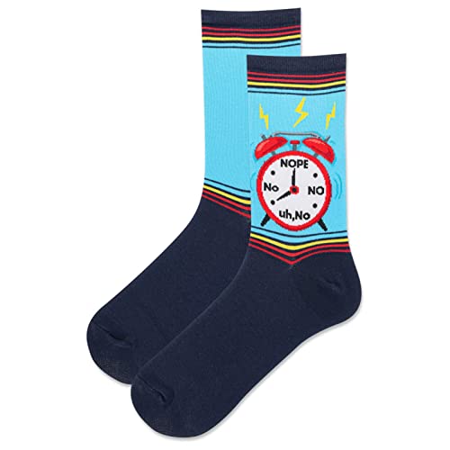 Image of Hot Sox Women's Novelty Geometric Pattern Crew