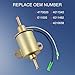 JDMSPEED New Fuel Pump Replacement For Polaris Ranger 400 500 1999-2012 Replaces 4011545 4011492 4010658 4170020 E11005 Electric Fuel Pump