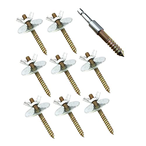 1 Set Platform Hamster Gaskets Kit To Retaining Connecting Of Screws Perch Nuts Parts Animal With Fitting Screw Accessories Springboard And Small Fixing Bird For Stand Accessory #TOP20