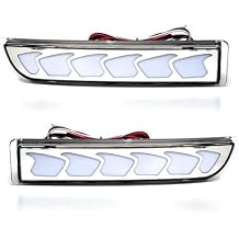 White A Replacement Rear Bumper Stop Brake Light For Toyota Avensis Saloon Estima/Previa Acr50 Alphard Mk I Rav4 Vanguard Aca33W Direct Fit Plug And Play