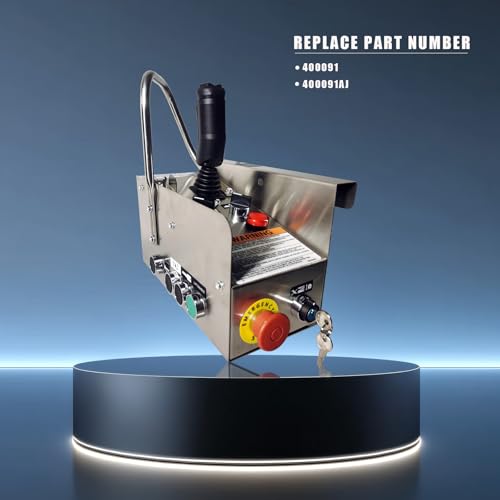 Image of 400091 400091AJ Control Box Assembly with Joystick Compatible Skyjack Scissor Lift SJ600 SJ800 Series SJIII SJ7135RT 3015 3219 3220 6832E 7027 SJ7027RT SJ7127RT SJ7127 (400091)