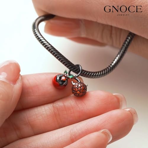 Image of GNOCE Food Themed Charm Beads Fit Charm Bracelet Necklace for Women