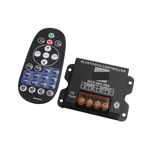 Atenuador de control remoto monocromático LED con mando a distancia de 25 teclas 6