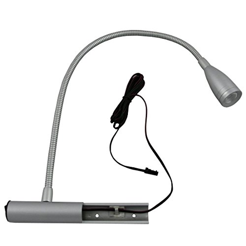 Bedside Reading Light With Knob Switch Flexible Gooseneck Led Bed Lamp Headboard Wall #TOP3
