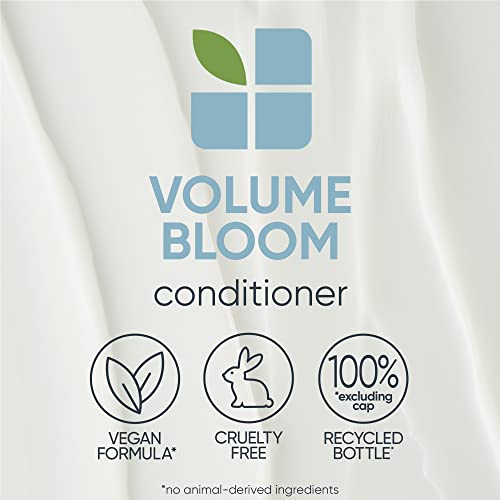Biolage Volume Bloom | Volumizing Conditioner | Weightless Moisture For Long-Lasting Voluminous Hair | For Fine Hair | Paraben & Silicone-Free | Vegan ​ | 33.8 Fl. Oz. #TOP5