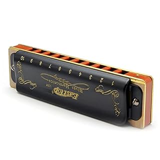 Harmonica 10 trous diatonique Blues Harmonica bouche Ogan Armonicas mélodica avec housse pour bois instrument de musique… - Les Beatles, Paul McCartney, John Lennon, RIngo Starr, George Harrison Harmonica 10 trous diatonique Blues Harmonica bouche Ogan Armonicas mélodica avec housse pour bois instrument de musique… – Image 3
