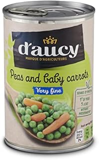D'Aucy Peas & Carrots Mix - Very Fine 400g (Pack of 12)