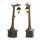 Department 56 Accessories for Village Collections Woodland Lampposts, 5.12-Inch, Set of 2