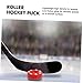 Kisangel 4pcs Roller Hockey Training Pucks for Inline and Ice Hockey Practice High-Strength Material for Indoor and Outdoor Use Professional Training Equipment for All Skill Levels