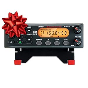 Uniden BC355N 800 MHz 300-Channel Base/Mobile Scanner, Close Call RF Capture, Pre-programmed Search “Action” Bands to…