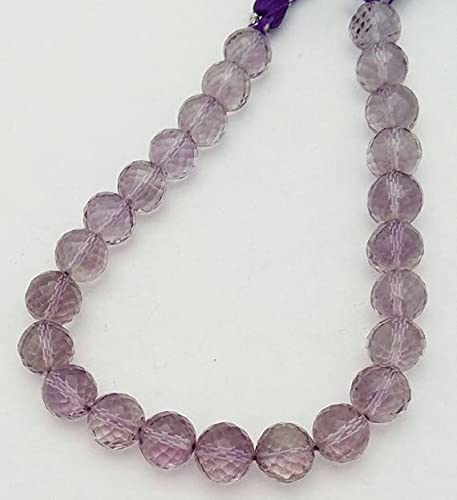 Perles améthyste AAA+++ de qualité supérieure facettées pour joaillerie de luxe