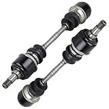 Pair Rear Left Right CV Drive Axle For Mercedes 240D 280E 300D 380SLC 450SLC 300CD 220D 250C 300TD 280CE W114 W123 R107 - BuyAutoParts 90-909182D New