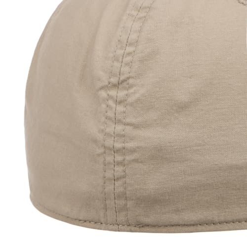Stetson Ducor Sun Guard Fullcap Herren Baseballcap aus Bio-Baumwolle nachhaltig Frühjahr Sommer Cap mit Sonnenschutz UV 40 Stonewashed-Look Outdoorcap beige XL (60-61 cm)