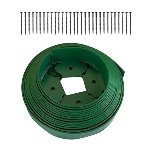 Landscape Edging, Bendable Garden Edging Border for Landscaping, Reinforced Core