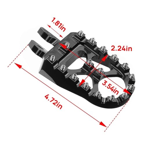 Repose-pieds moto électrique Sur-Ron Light Bee et support