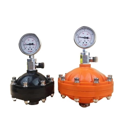 1" 1L UPVC Diaphragm Type Pulsation Dampers DN25 PVC PP Pulsating Buffer Fittings Metering Pump Valve 25mm 1.6Mpa